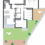 Apartment Airy 3br, Ac, Garden, 2min Strip, 8min Oura *